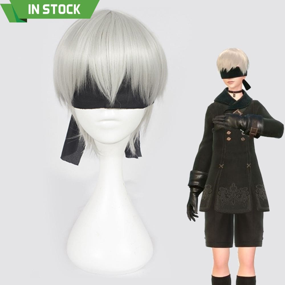 【In Stock】Game Nier: Automata Cosplay Yorha No.9 Type S Wig Wigs