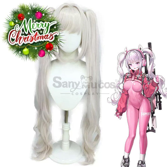 【In Stock】Game Nikke: The Goddess Of Victory Cosplay Alice Wig Wigs 1000