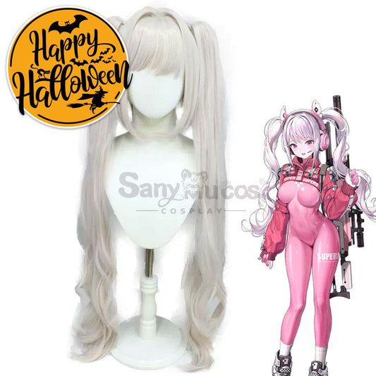 【In Stock】Game Nikke: The Goddess Of Victory Cosplay Alice Wig Wigs 1000