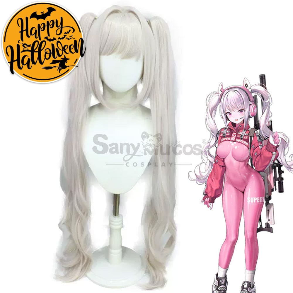 【In Stock】Game Nikke: The Goddess Of Victory Cosplay Alice Wig Wigs