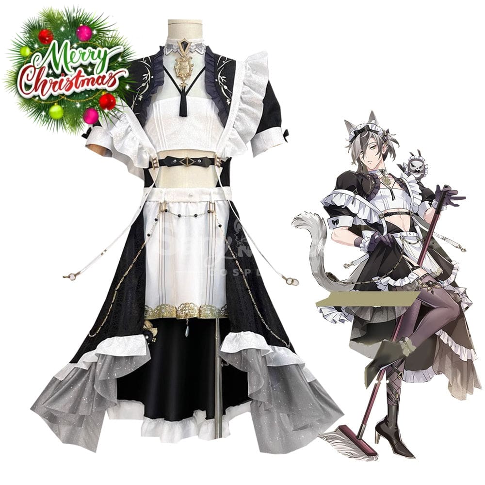 【Pre-Sale】Game Nu:carnival Cosplay Maid Rei Costume Costumes