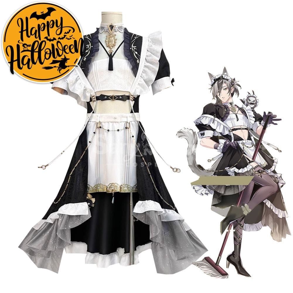 【Pre-Sale】Game Nu:carnival Cosplay Maid Rei Costume Costumes