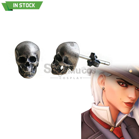 【In Stock】Game Overwatch 2 Cosplay Ashe Earrings Accessory Prop 1000