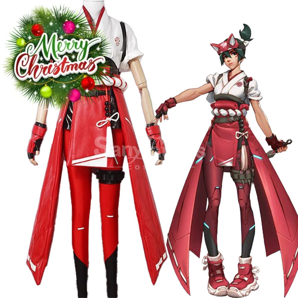 【In Stock】Game Overwatch Cosplay Kiriko Costume Costumes