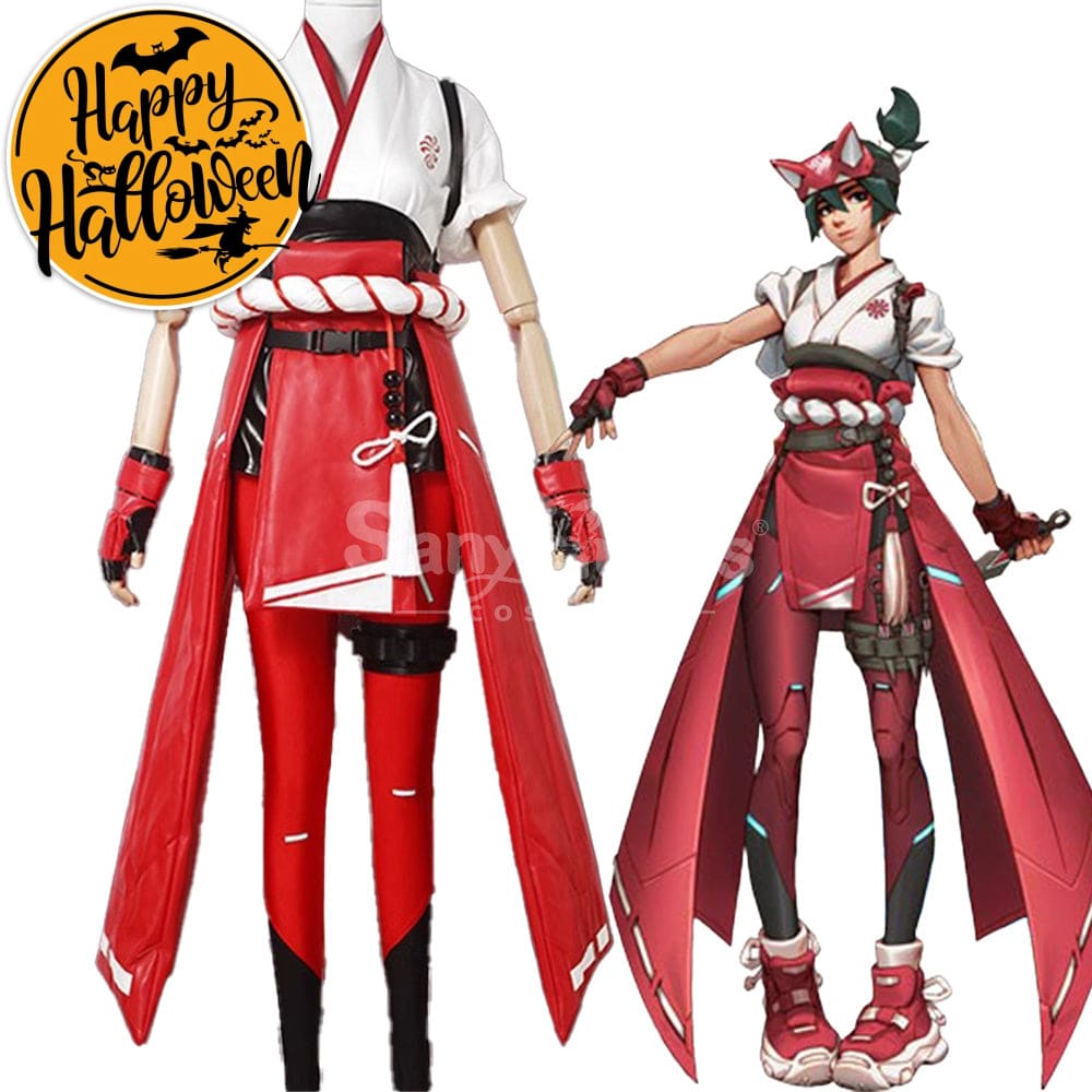 【In Stock】Game Overwatch Cosplay Kiriko Costume Costumes