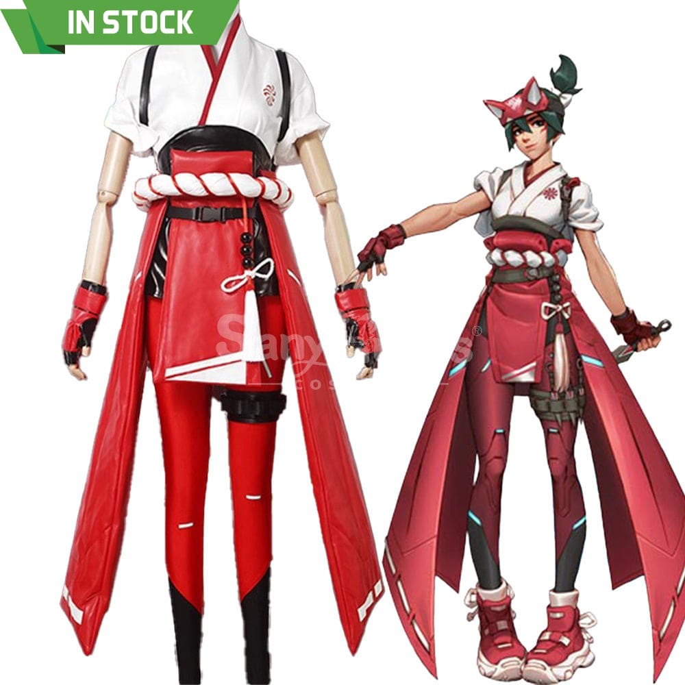 【In Stock】Game Overwatch Cosplay Kiriko Costume Costumes