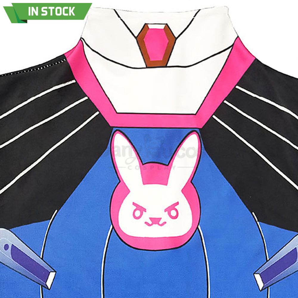 【In Stock】Game Overwatch D.va Cosplay Bodysuit Classic Dva Suit Costumes