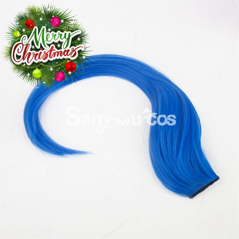 【In Stock】Game Path To Nowhere Cosplay Crache Blue Long Wig Wigs