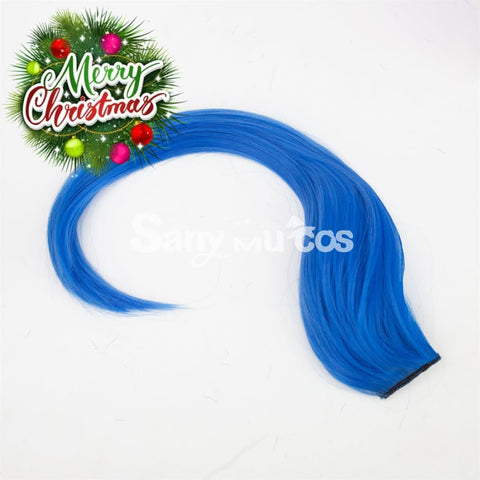 【In Stock】Game Path To Nowhere Cosplay Crache Blue Long Wig Wigs