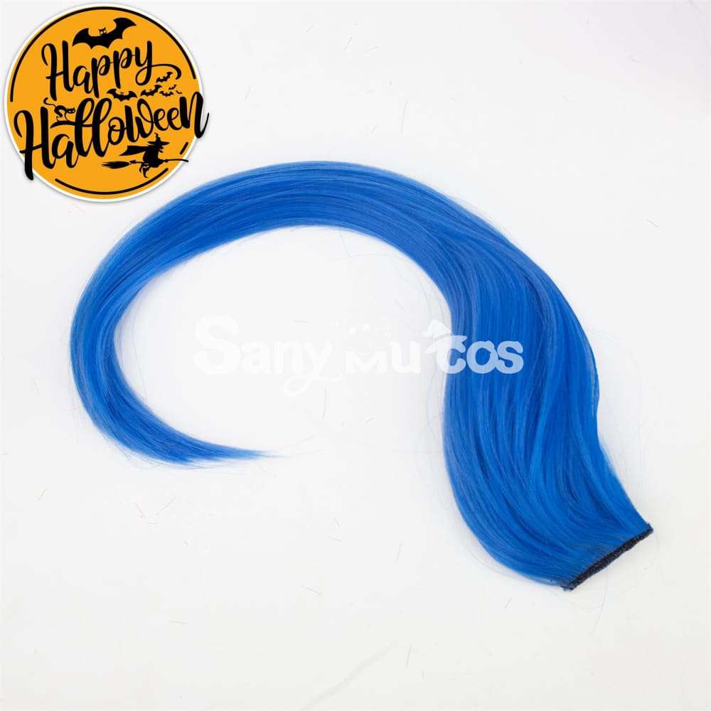 【In Stock】Game Path To Nowhere Cosplay Crache Blue Long Wig Wigs