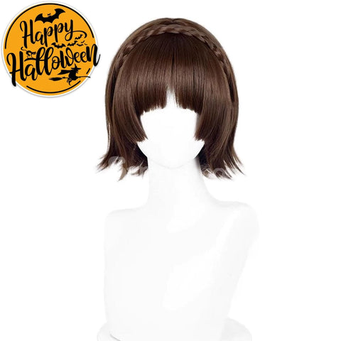 【In Stock】Game Persona 5 Cosplay Makoto Niijima Cosplay Wig Cosplay Wigs