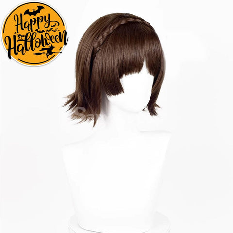 【In Stock】Game Persona 5 Cosplay Makoto Niijima Cosplay Wig Cosplay Wigs