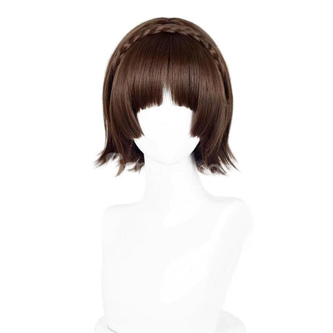 【In Stock】Game Persona 5 Cosplay Makoto Niijima Cosplay Wig Cosplay Wigs