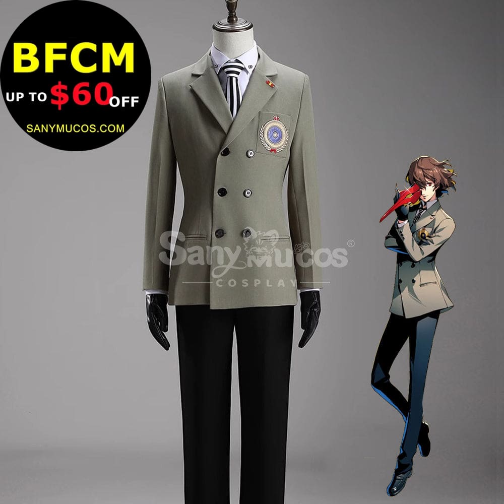 【In Stock】Game Persona Cosplay Akechi Goro Cosplay Costume Cosplay Costumes