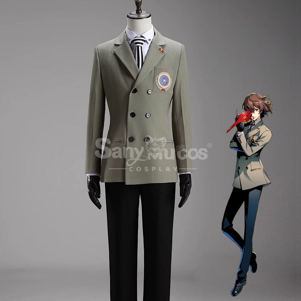 【In Stock】Game Persona Cosplay Akechi Goro Cosplay Costume Cosplay Costumes