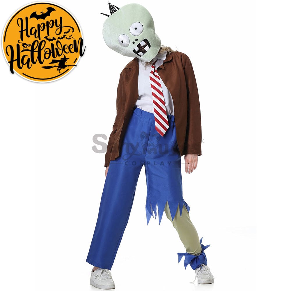 【In Stock】Game Plants Vs. Zombies Cosplay Zombie Costume Female Costumes