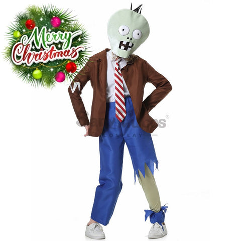 【In Stock】Game Plants Vs. Zombies Cosplay Zombie Costume Female Costumes