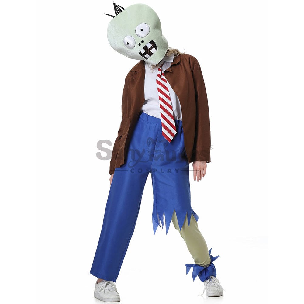 【In Stock】Game Plants Vs. Zombies Cosplay Zombie Costume Female Costumes