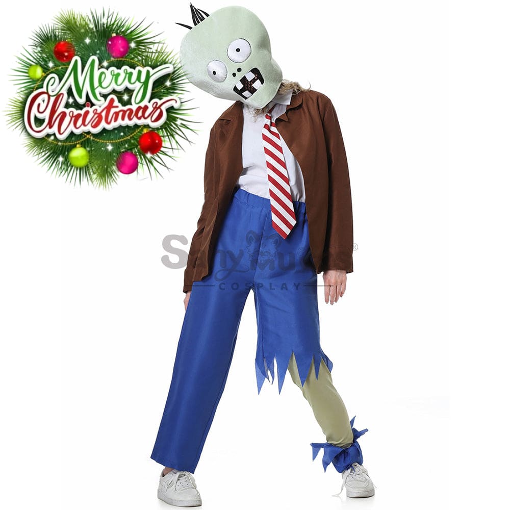 【In Stock】Game Plants Vs. Zombies Cosplay Zombie Costume Female Costumes