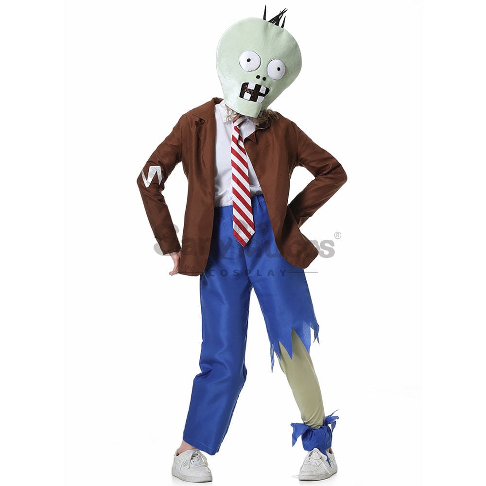 【In Stock】Game Plants Vs. Zombies Cosplay Zombie Costume Female Costumes