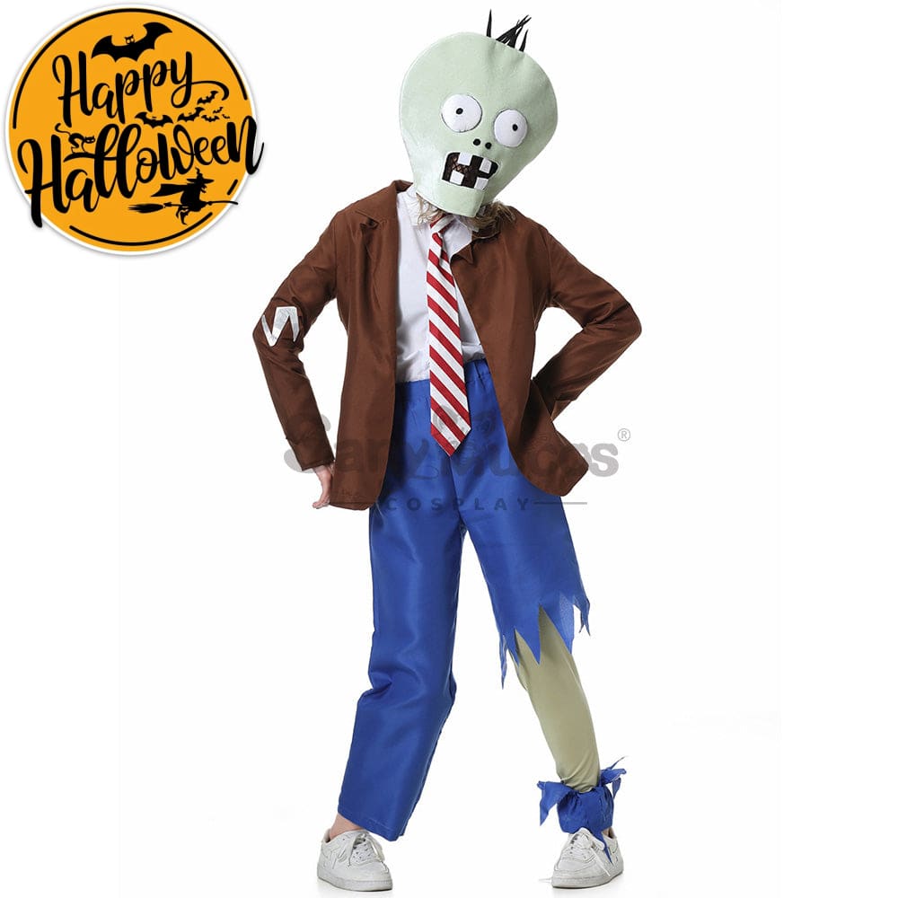 【In Stock】Game Plants Vs. Zombies Cosplay Zombie Costume Female Costumes