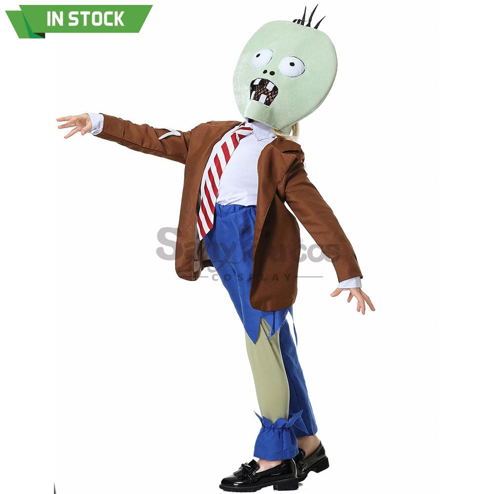 【In Stock】Game Plants Vs. Zombies Cosplay Zombie Costume Kids Costumes