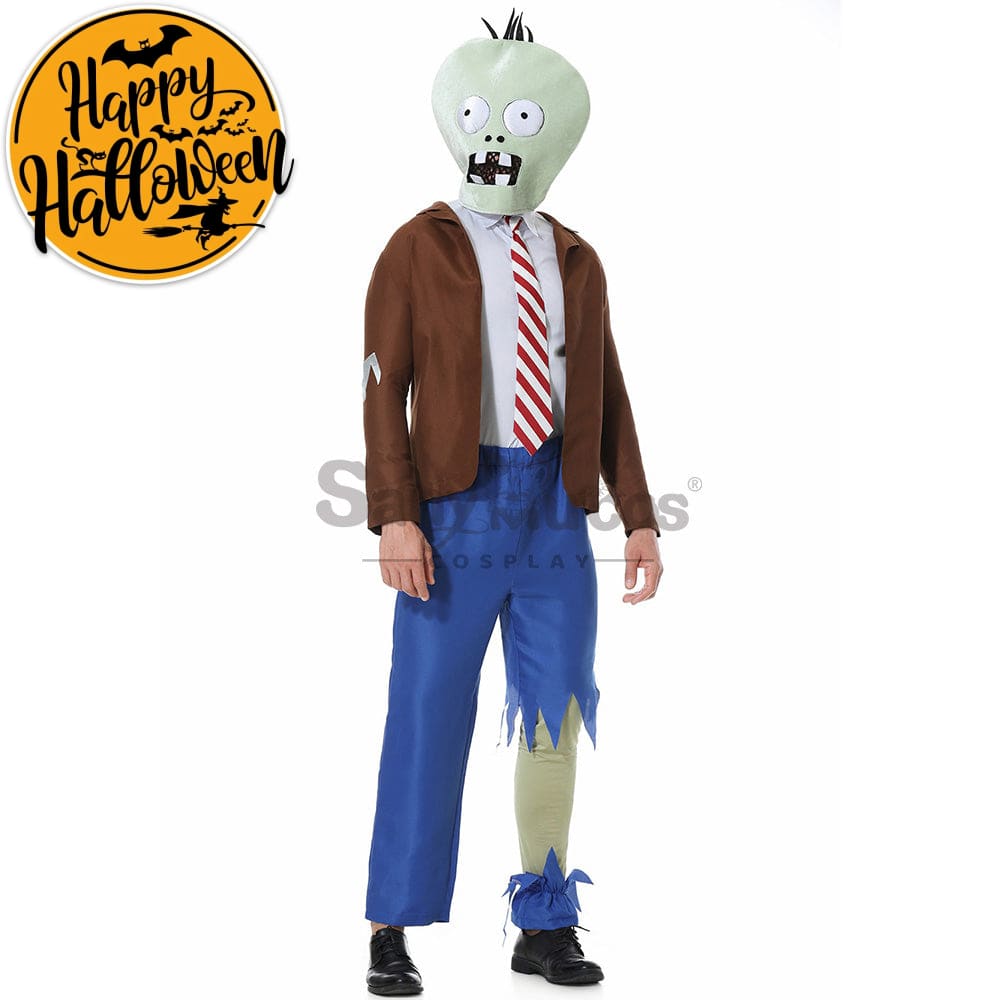 【In Stock】Game Plants Vs. Zombies Cosplay Zombie Costume Male Costumes