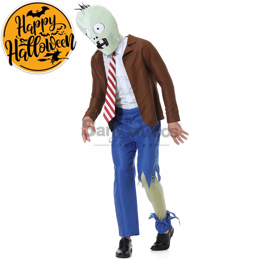 【In Stock】Game Plants Vs. Zombies Cosplay Zombie Costume Male Costumes