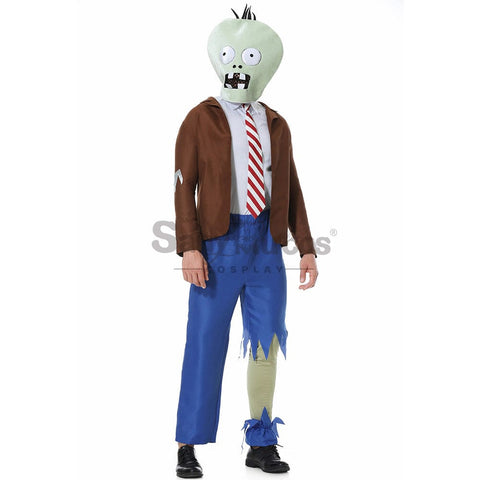 【In Stock】Game Plants Vs. Zombies Cosplay Zombie Costume Male Costumes