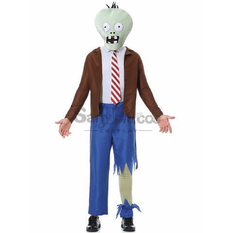 【In Stock】Game Plants Vs. Zombies Cosplay Zombie Costume Male Costumes