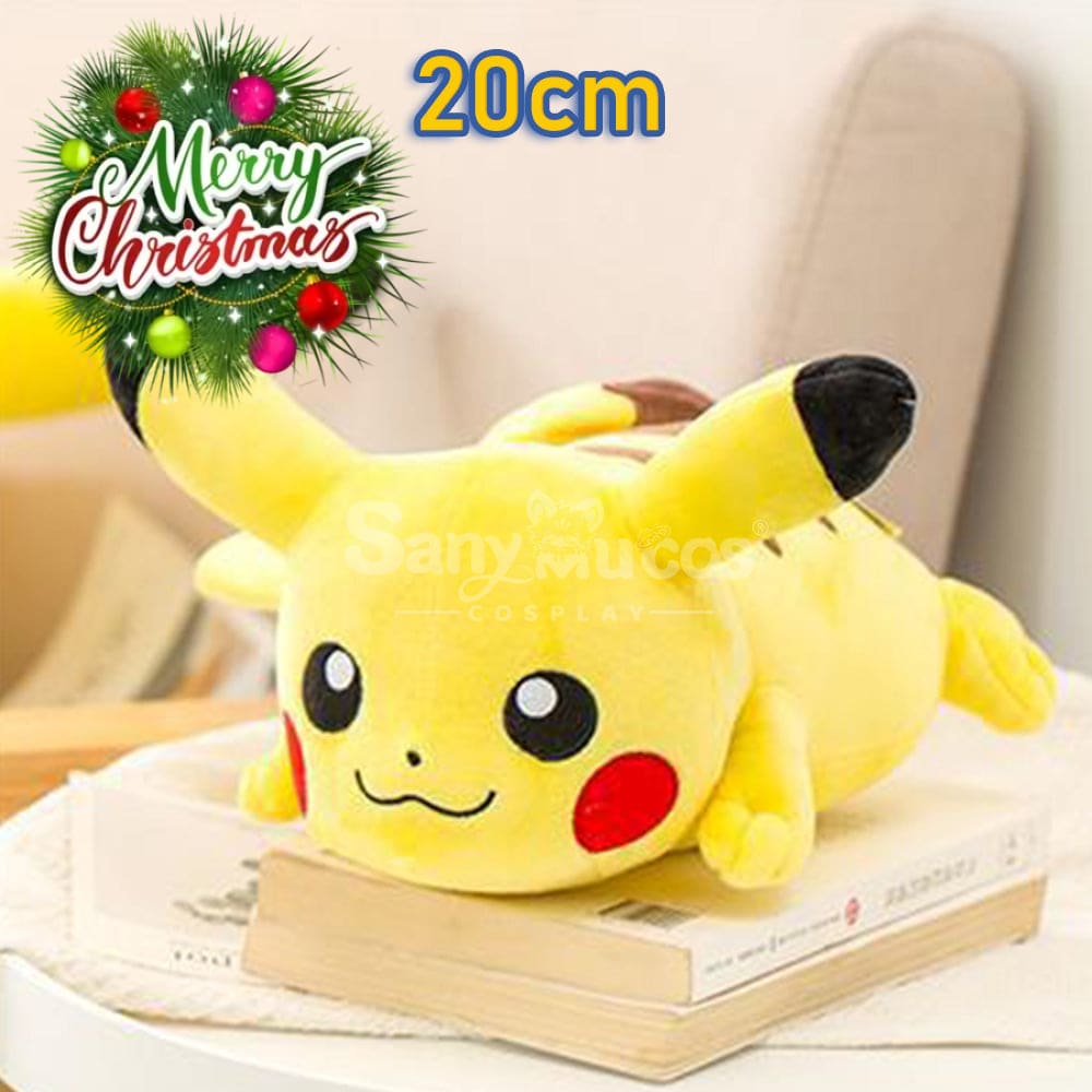 【In Stock】Game Pokemon Cosplay Doll Props Lying Pikachu Prop