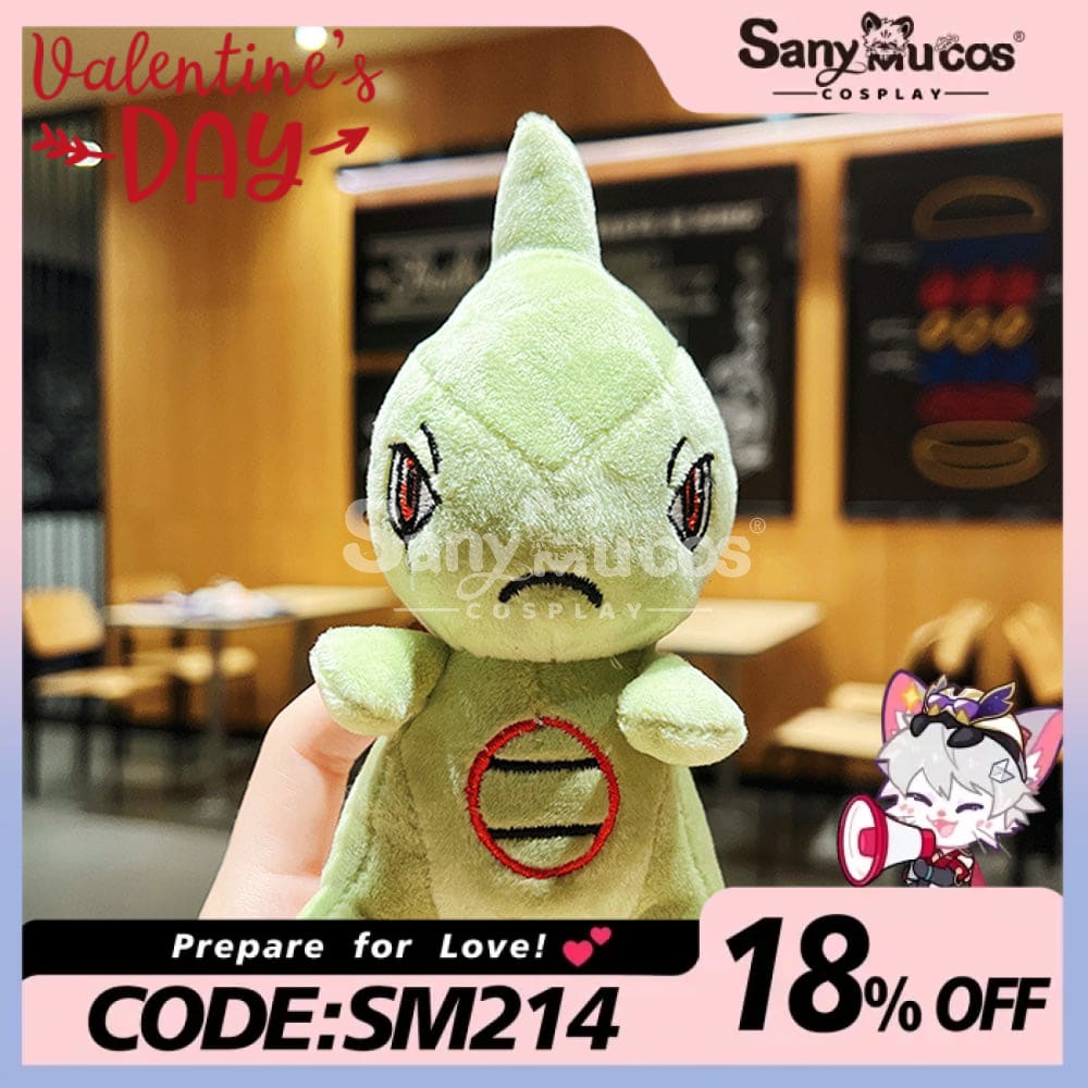 【In Stock】Game Pokemon Scarlet And Violet Cosplay Chibi Doll Props Larvitar Prop