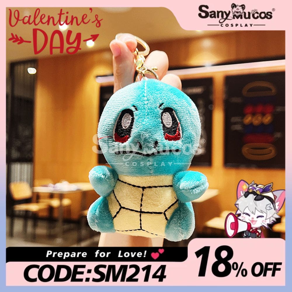 【In Stock】Game Pokemon Scarlet And Violet Cosplay Chibi Doll Props Squirtle Prop