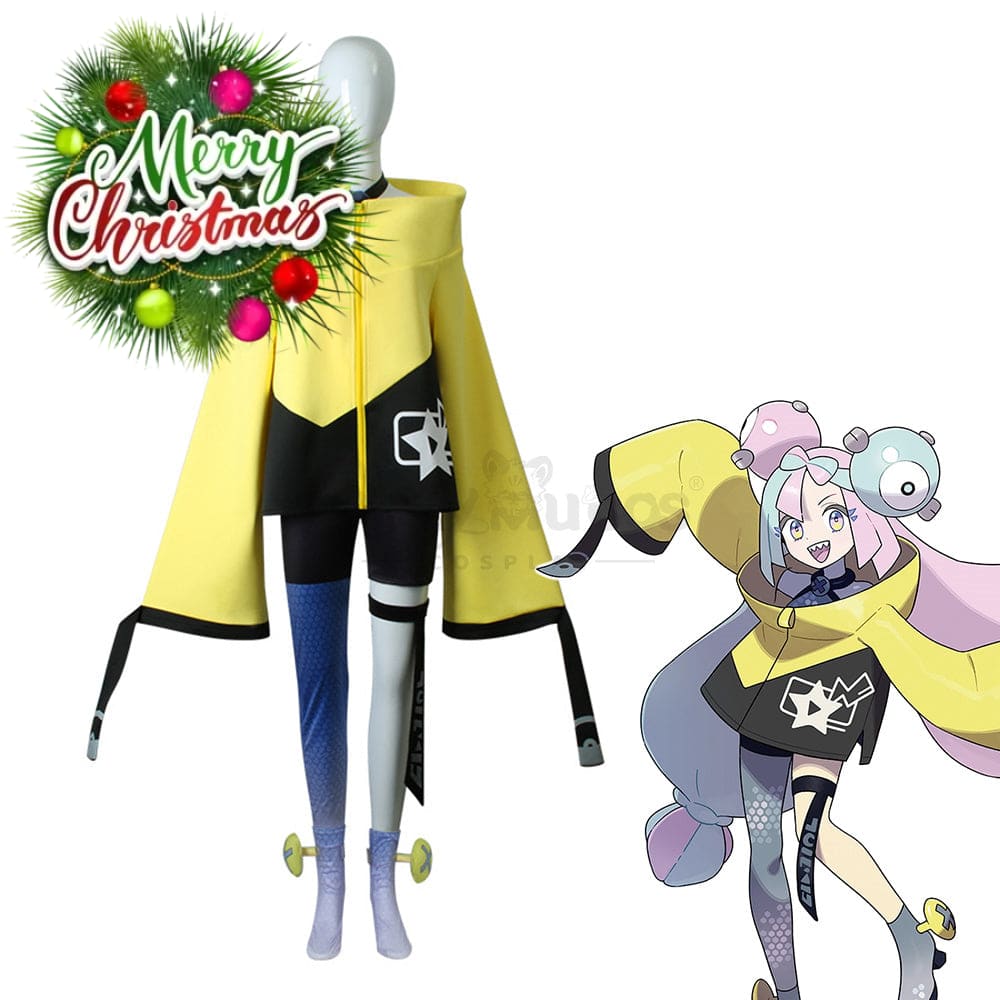 【In Stock】Game Pokemon Scarlet And Violet Cosplay Iono Costume Costumes