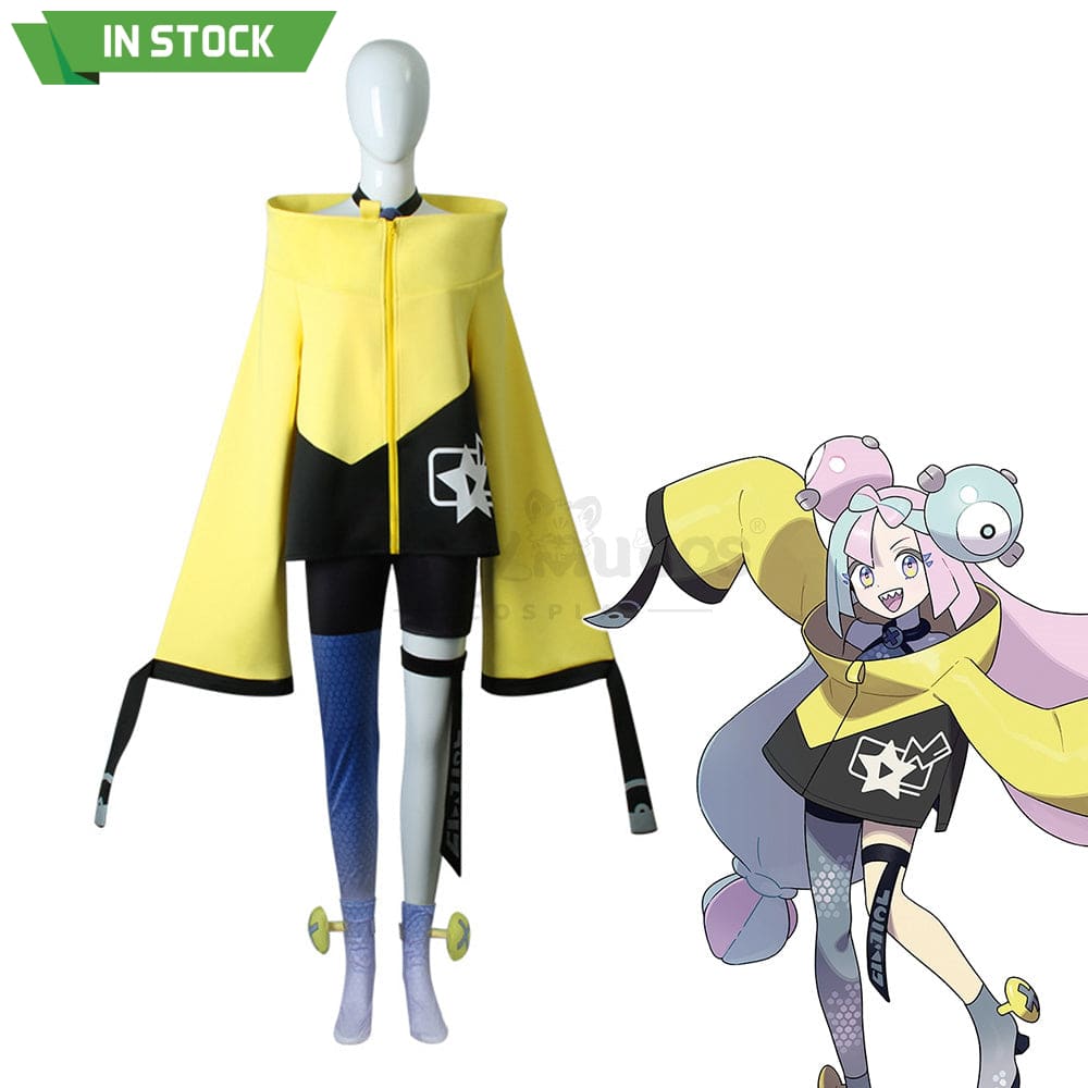 【In Stock】Game Pokemon Scarlet And Violet Cosplay Iono Costume Costumes