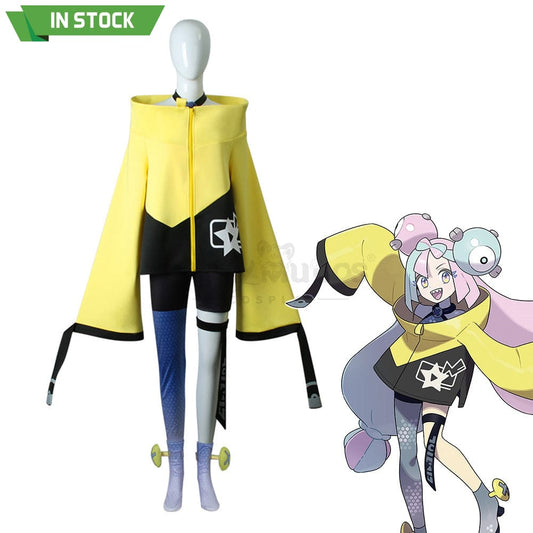 【In Stock】Game Pokemon Scarlet And Violet Cosplay Iono Costume Costumes 1000