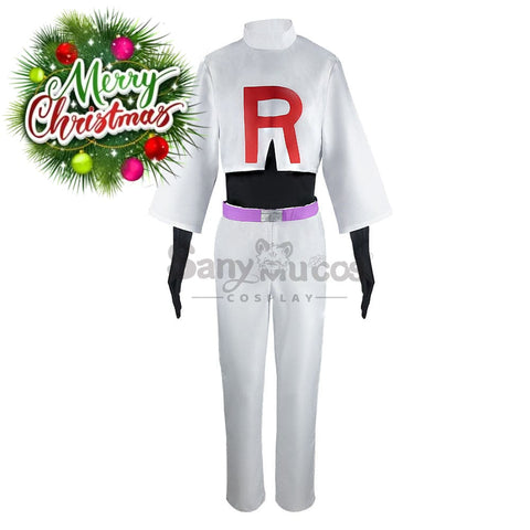 【In Stock】Game Pokemon Scarlet And Violet Cosplay James Costume Costumes