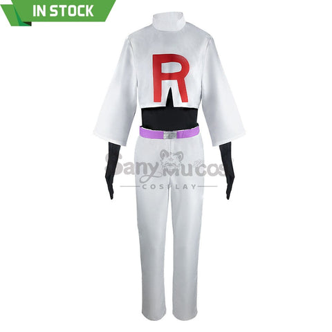 【In Stock】Game Pokemon Scarlet And Violet Cosplay James Costume Costumes