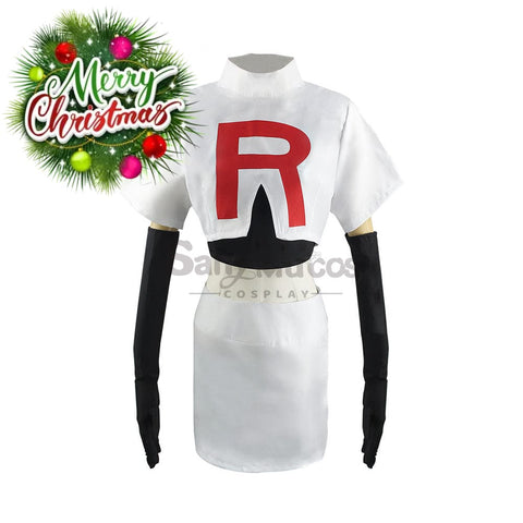 【In Stock】Game Pokemon Scarlet And Violet Cosplay Jessie Costume Costumes