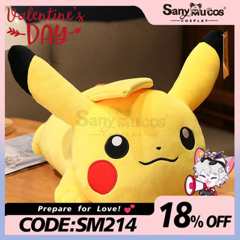 【In Stock】Game Pokemon Scarlet And Violet Cosplay Pikachu Doll Props Prop