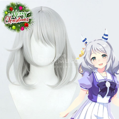 【In Stock】Game Pretty Derby Cosplay Hishi Miracle Cosplay Wig Cosplay Wigs