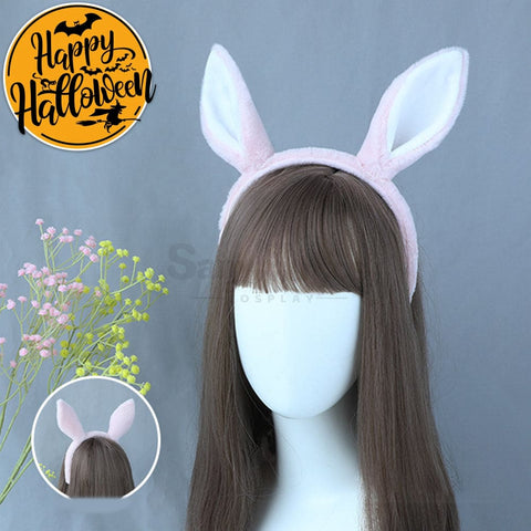 【In Stock】Game Pretty Derby Cosplay Horse Ears Hairband Props Light Pink Prop