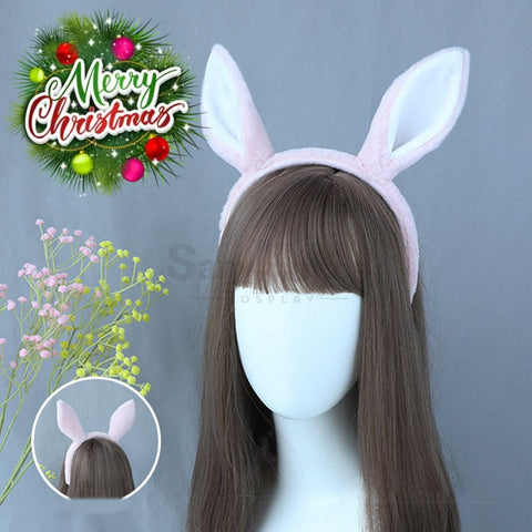 【In Stock】Game Pretty Derby Cosplay Horse Ears Hairband Props Light Pink Prop