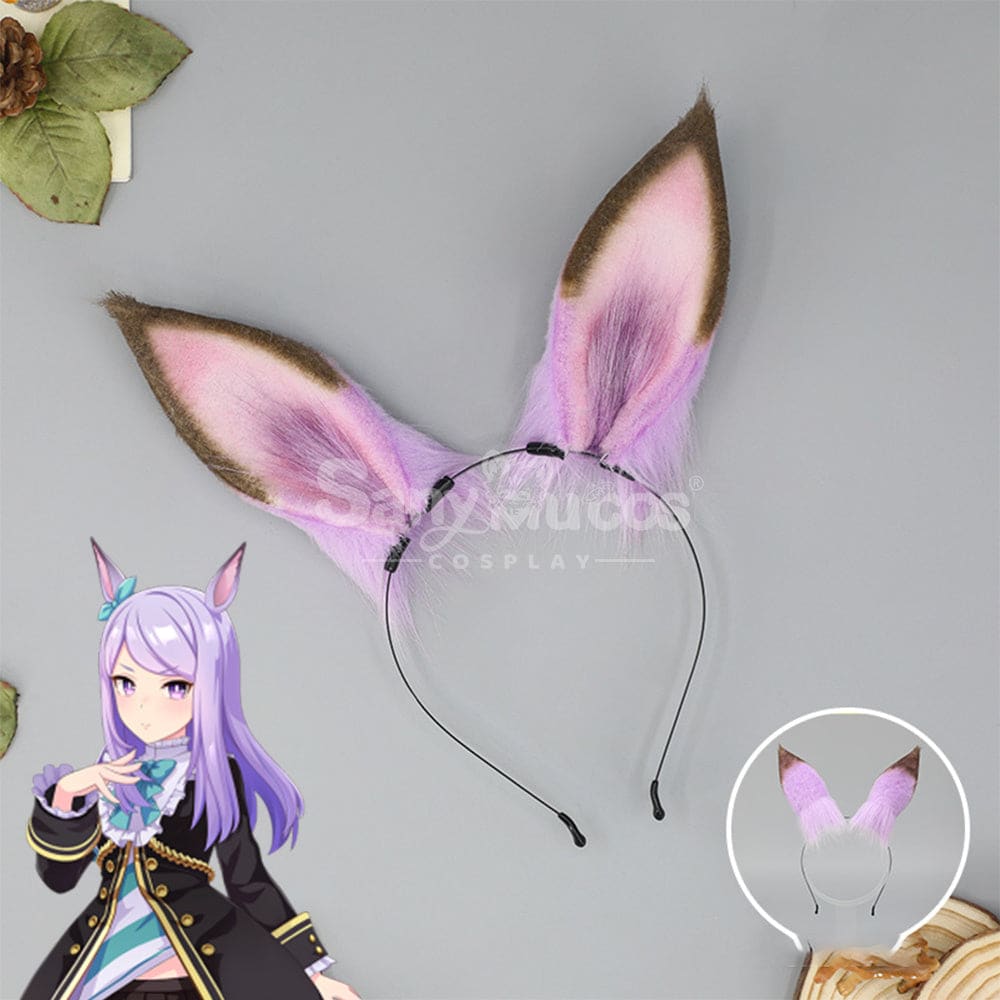 【In Stock】Game Pretty Derby Cosplay Horse Ears Hairband Props Mejiro Mcqueen Prop