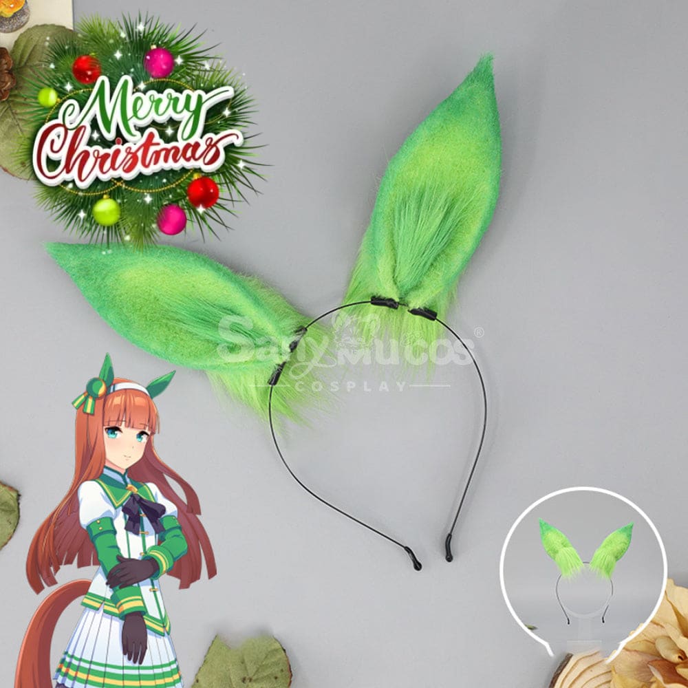 【In Stock】Game Pretty Derby Cosplay Horse Ears Hairband Props Silence Suzuka Prop