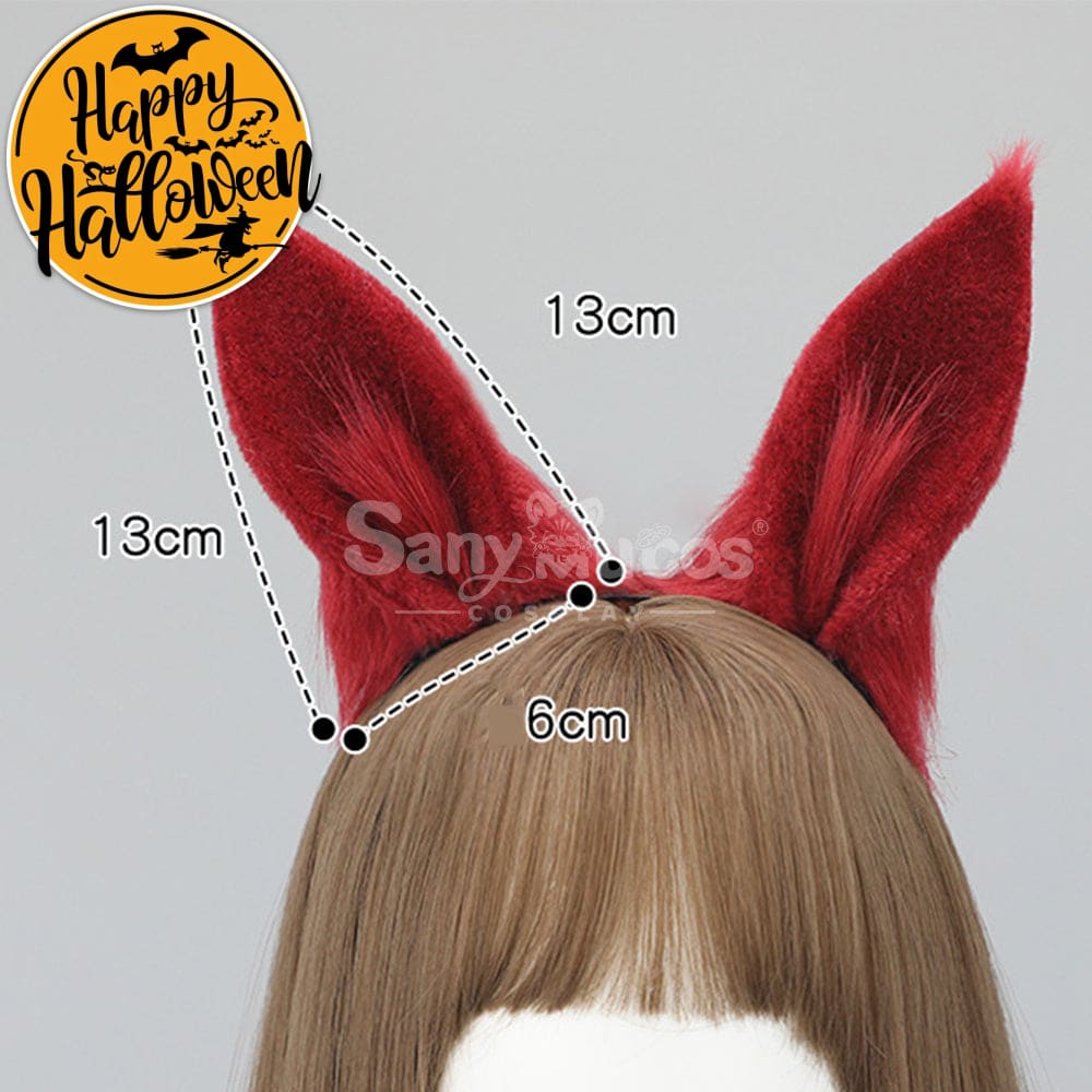 【In Stock】Game Pretty Derby Cosplay Horse Ears Hairband Props Tokai Teio Prop