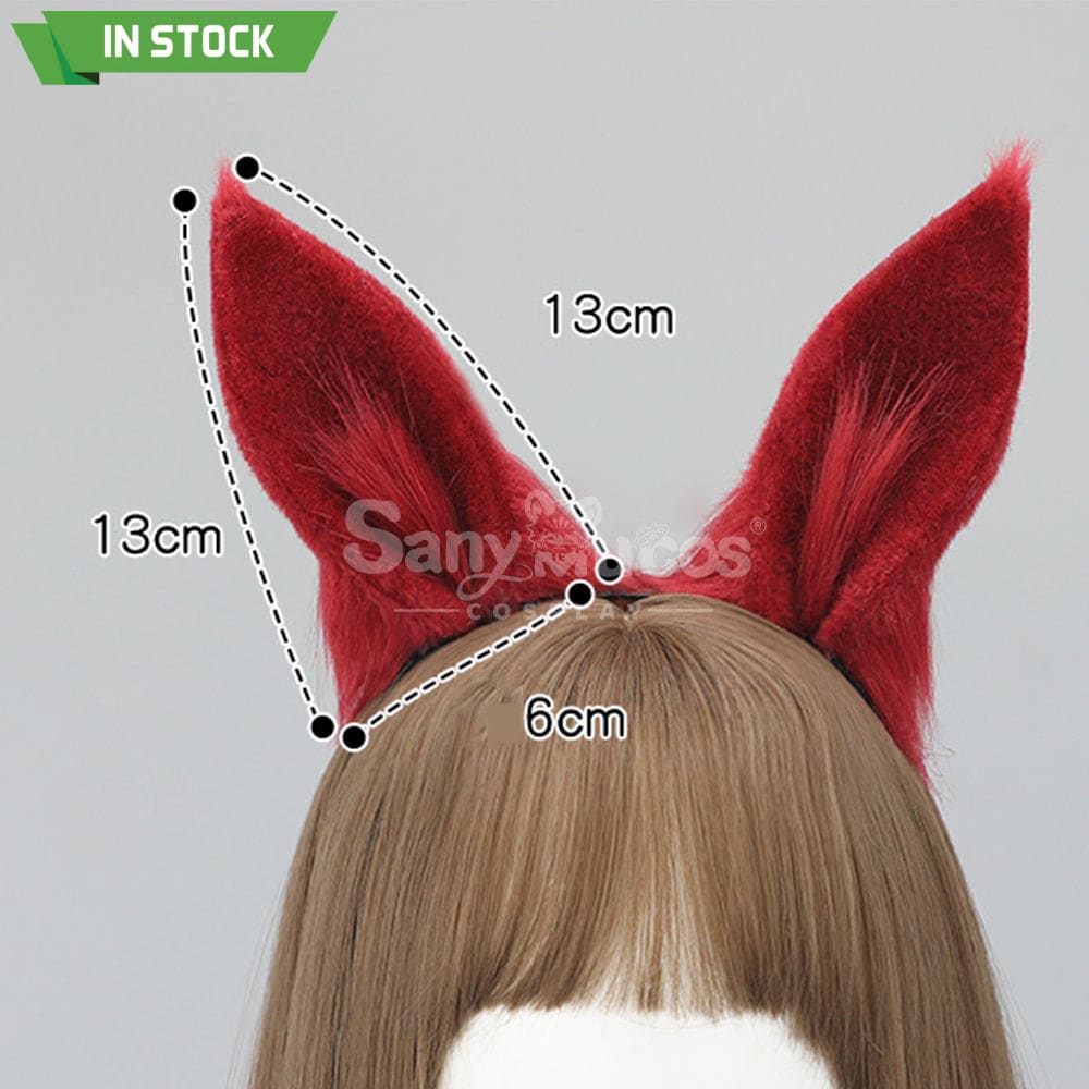 【In Stock】Game Pretty Derby Cosplay Horse Ears Hairband Props Tokai Teio Prop