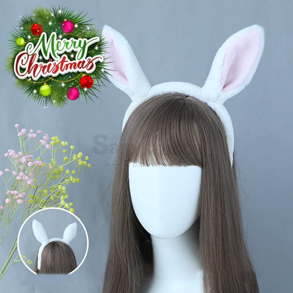 【In Stock】Game Pretty Derby Cosplay Horse Ears Hairband Props White Prop