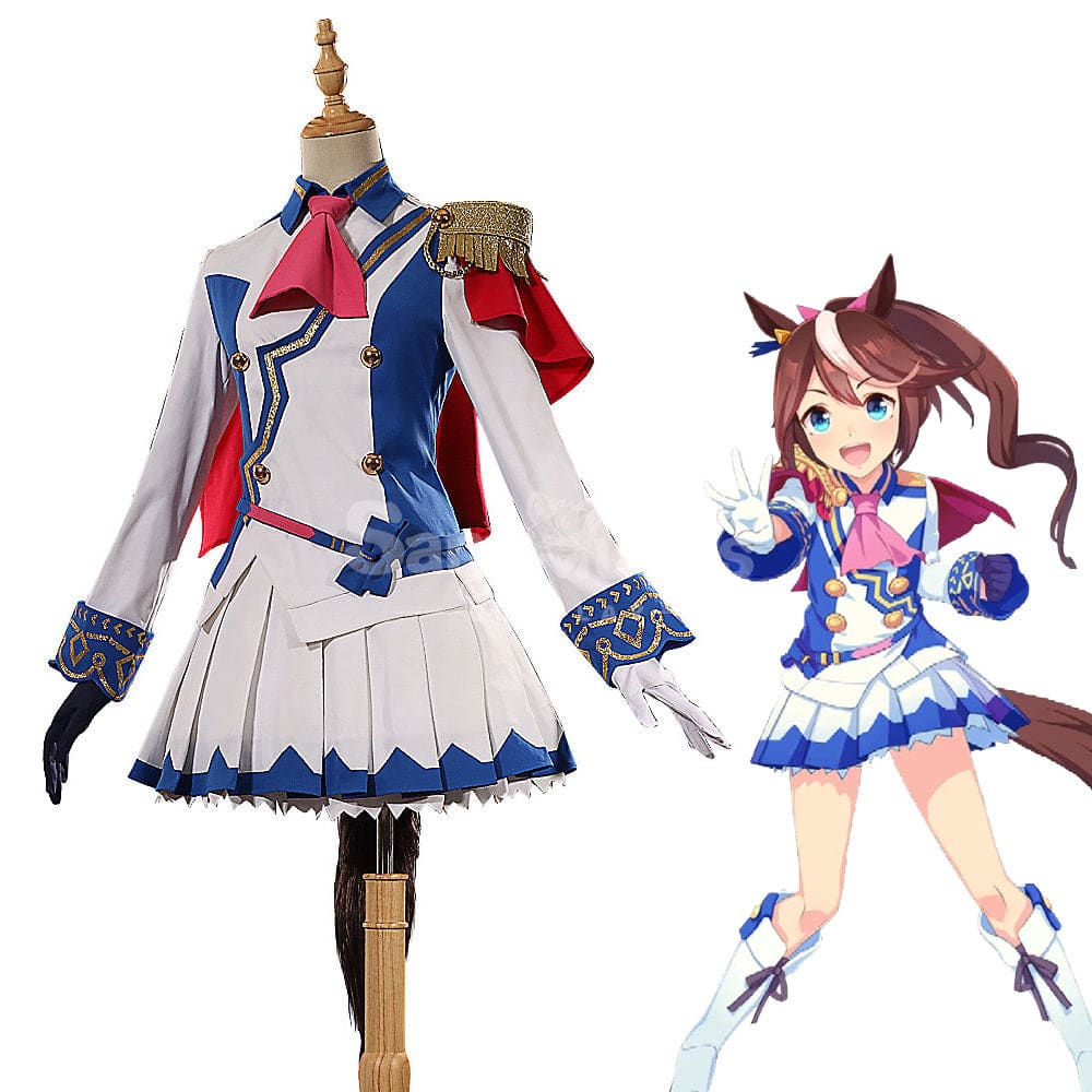 【In Stock】Game Pretty Derby Cosplay Tokai Teio Cosplay Costume Cosplay Costumes