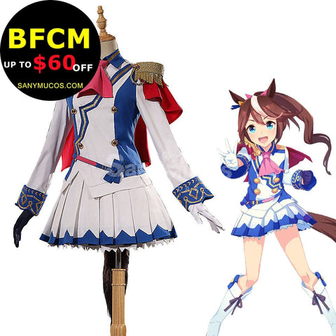 【In Stock】Game Pretty Derby Cosplay Tokai Teio Cosplay Costume Cosplay Costumes